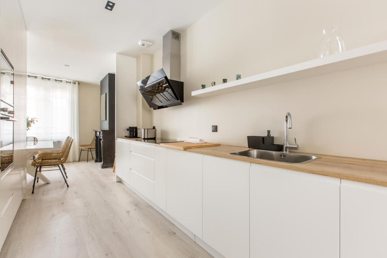 Appartement Spacieux Et Moderne 4 Chambres A 5Mn A Pieds Republique Lille Exterior photo