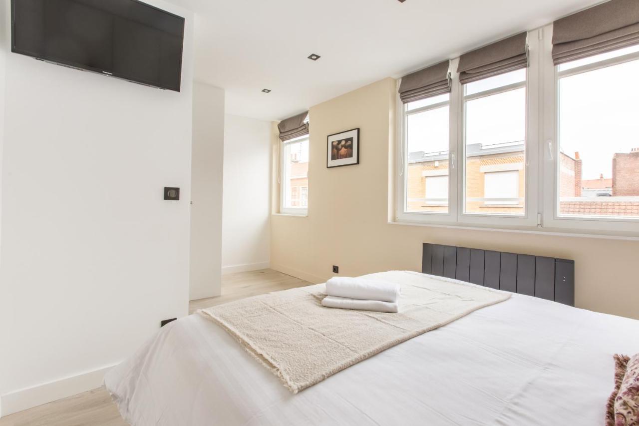 Appartement Spacieux Et Moderne 4 Chambres A 5Mn A Pieds Republique Lille Exterior photo